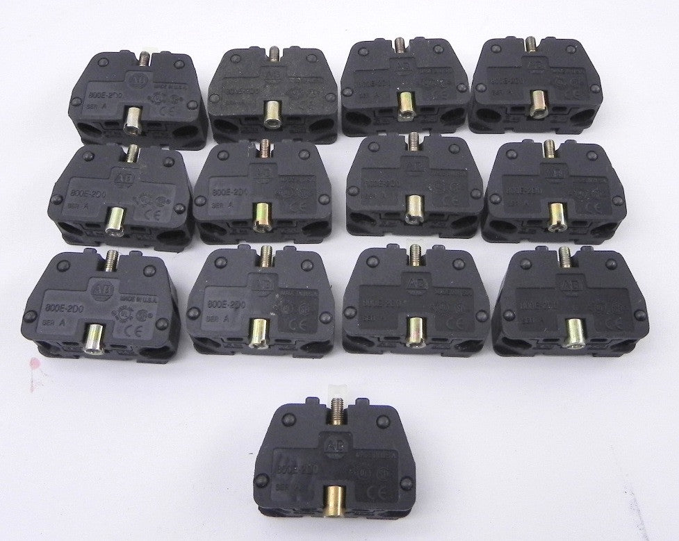 Allen-Bradley Operator Contact Block 800E-2D0 (13) - Advance Operations