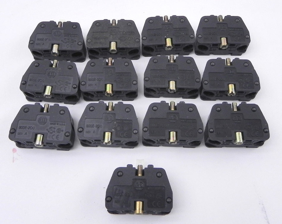 Allen-Bradley Operator Contact Block 800E-2D0 (13) - Advance Operations