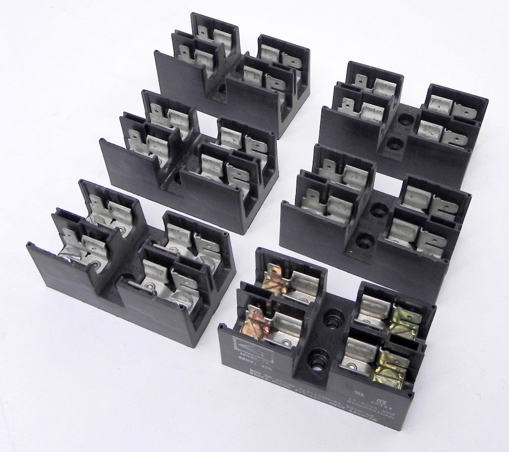 Connectron Fuse Holder M632-77 600V 30A ( Lot of 6) - Advance Operations