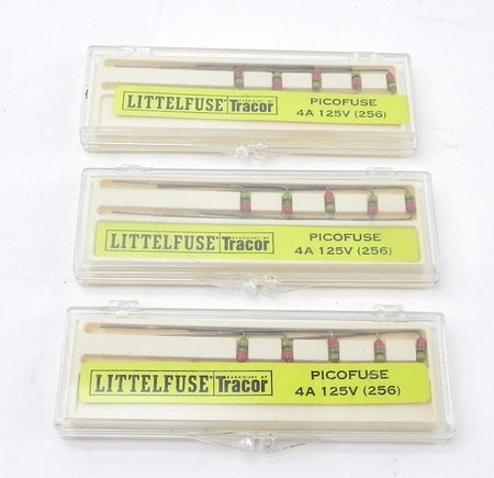 LittelFuse Pico Fuse 256  4A 125V (3 Boxes) - Advance Operations