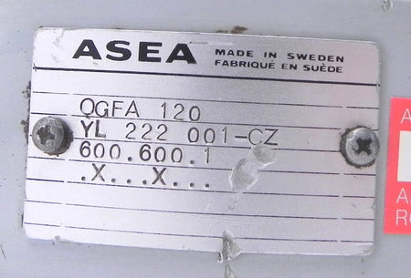 Asea Rotary Encoder YL222001-CZ  QGFA 120 - Advance Operations
