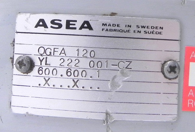 Asea Rotary Encoder YL222001-CZ  QGFA 120 - Advance Operations