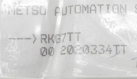 Jamesbury Metso Ball Valve Kit RKG 7 TT IMO-9 - Advance Operations