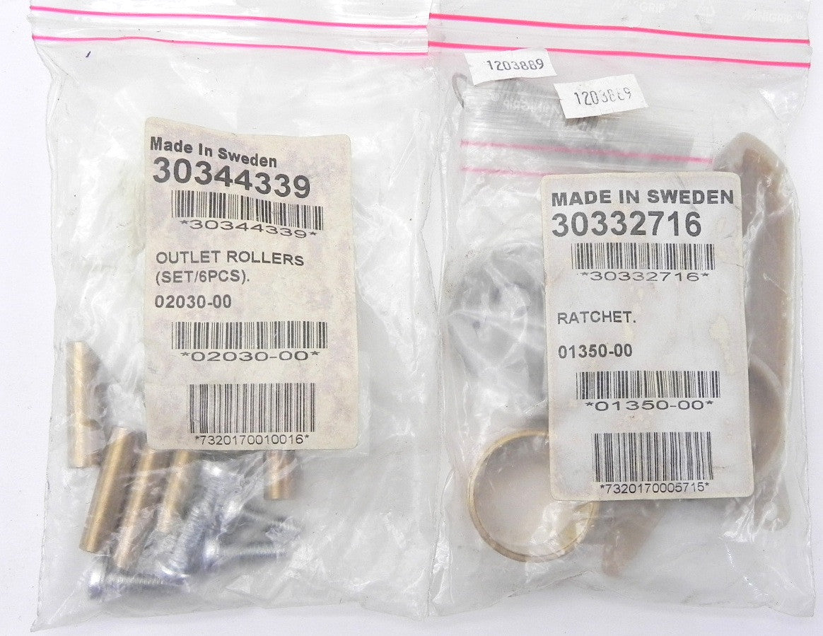 Nederman Ratchet & Outlet Roller Set 30332716 30344339 - Advance Operations