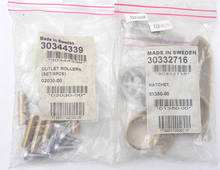 Nederman Ratchet & Outlet Roller Set 30332716 30344339 - Advance Operations