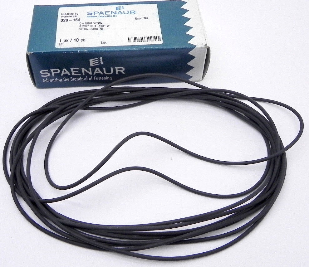 Spaenaur O Ring Viton 75 Duro Black 320-164 (10 Pcs) - Advance Operations