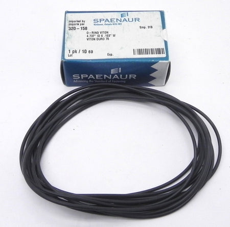Spaenaur O Ring Viton 75 Duro Black 320-158 (10 Pcs) - Advance Operations