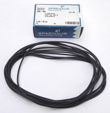 Spaenaur O Ring Viton 75 Duro Black 320-160 (10 Pcs) - Advance Operations