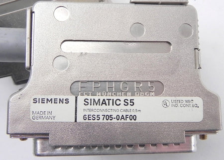 Siemens Interconnecting Cable 6ES5 705-0AF00 - Advance Operations