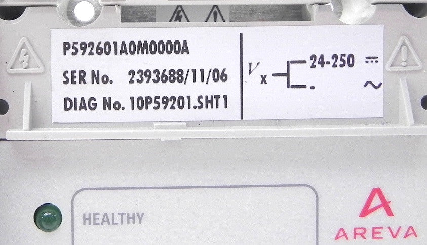 Micom Areva P592 Communication Interface P592601A0M0000A - Advance Operations