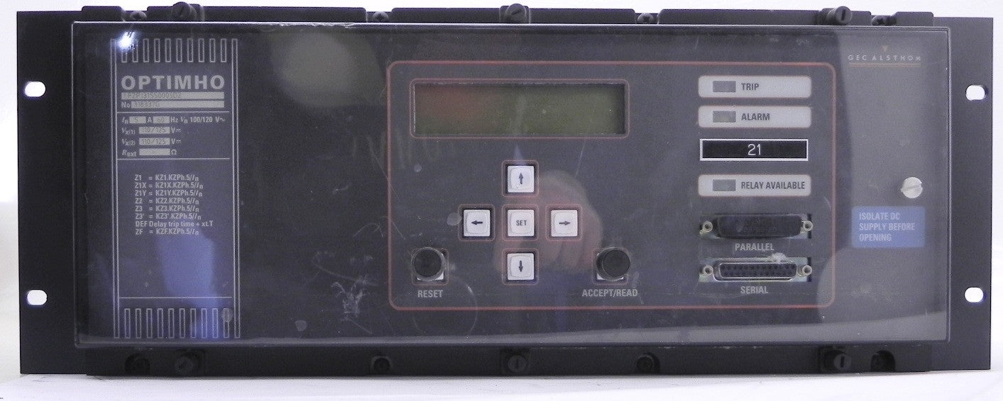 Gec OPTIMHO Distance Protection Relay LFZP131S50005DZ - Advance Operations