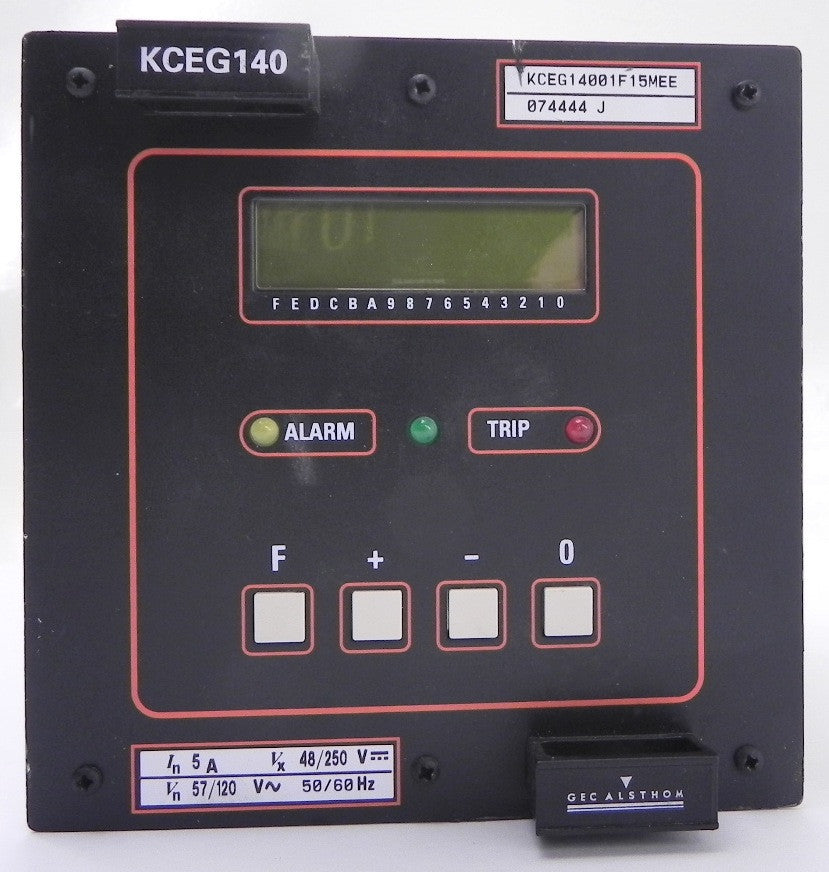 Gec Differential Overcurrent Relay KCEG14001F15MEE Used - Advance Operations