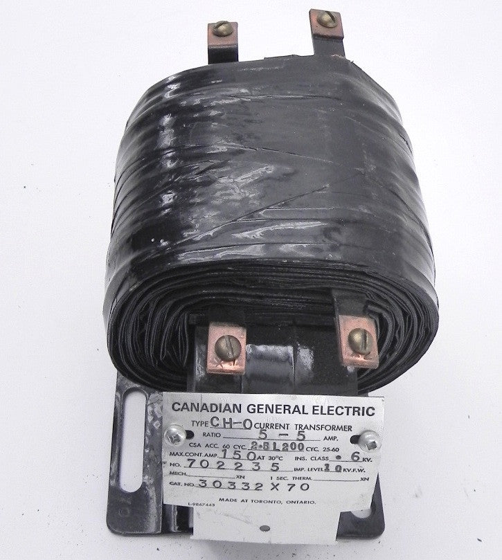General Electric Current Transformer CH-O Ratio 5-5 - Advance Operations