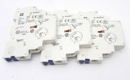 Schneider Contact Block GVAN11 (Lot of 3) - Advance Operations