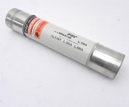 GEC Electric Current Limiting Fuse KDAX12R 5.5kV 230A - Advance Operations