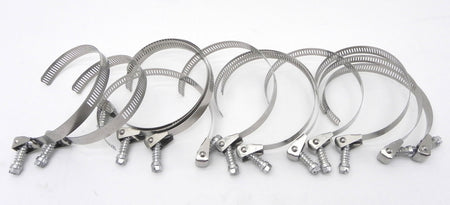 Stainless Steel Hose Clamp 2-3/4" Dia (Lot of 13) - Advance Operations