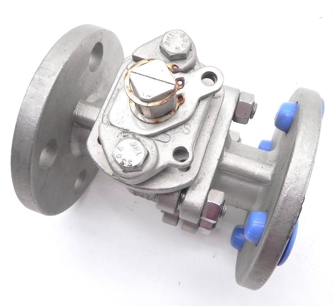 TCI Flanged Ball Valve Stainless Steel 1" - Advance Operations