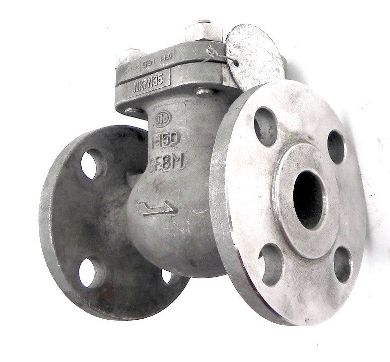 OIC Stainless Flanged Swing Check Valve 1" - Advance Operations