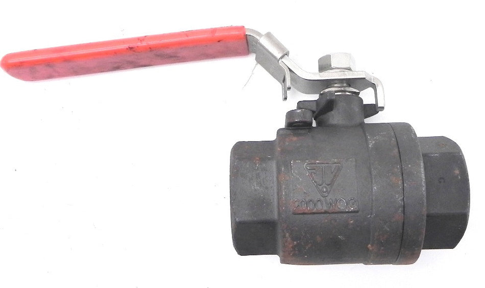 Crane Steel Ball Valve Threaded 1-1/2" 2000 WOG - Advance Operations