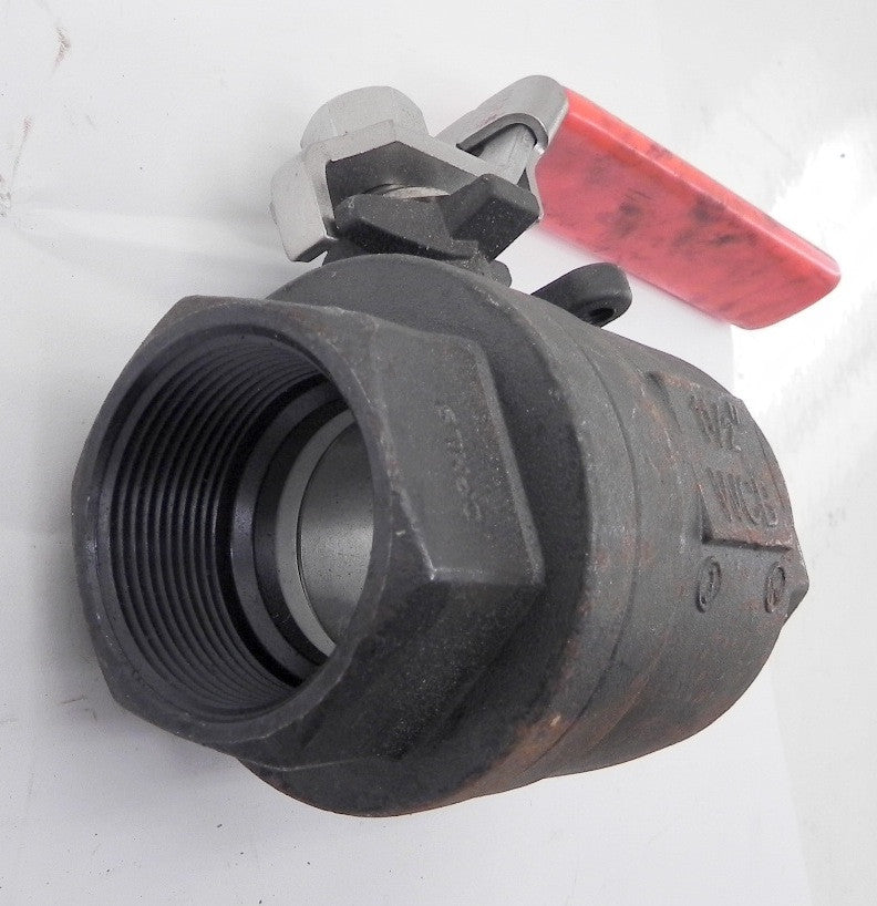 Crane Steel Ball Valve Threaded 1-1/2" 2000 WOG - Advance Operations