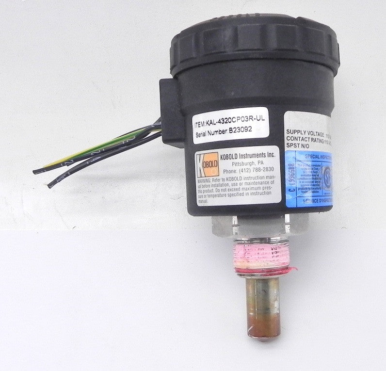 KAL-K Kobold Thermal Flow Switch KAL-4320CP03R-UL - Advance Operations