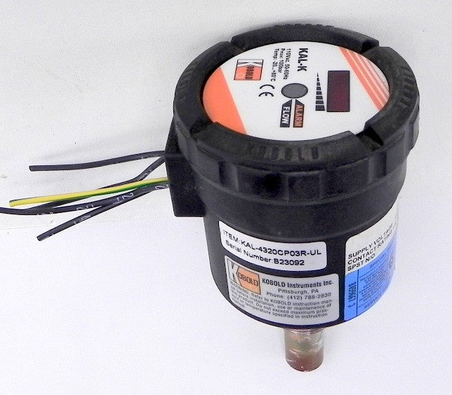 KAL-K Kobold Thermal Flow Switch KAL-4320CP03R-UL - Advance Operations