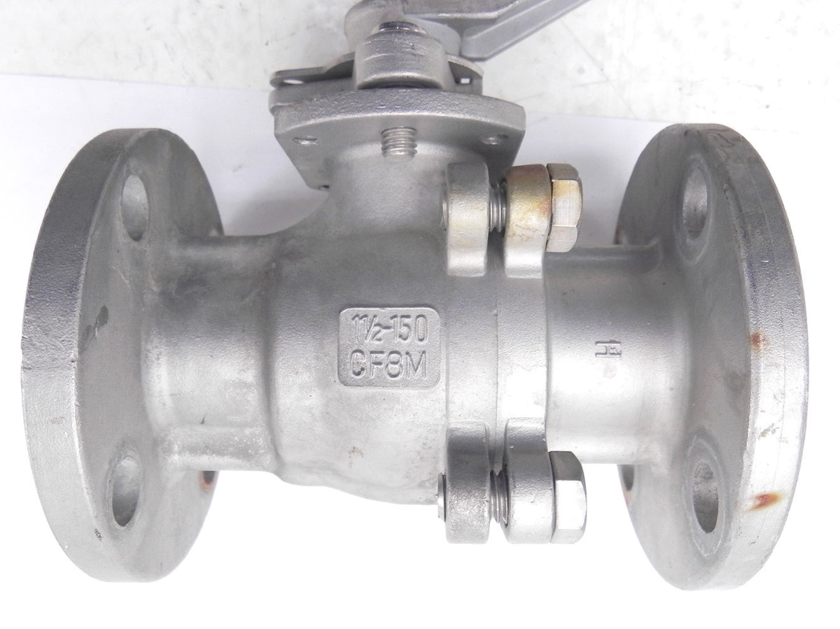 Haitima Stainless Flanged Ball Valve 1-1/2" 150 CF8M - Advance Operations