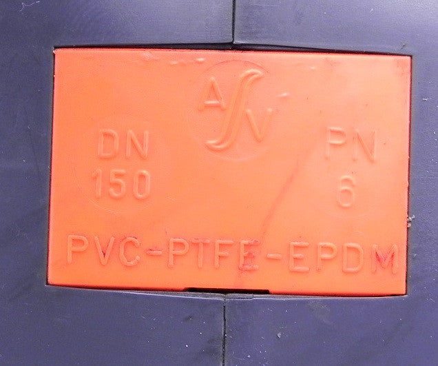 Chemline HC Series High Capacity Ball Valve Socket Ends 6" DN150 PVC-PTFE-EPDM - Advance Operations