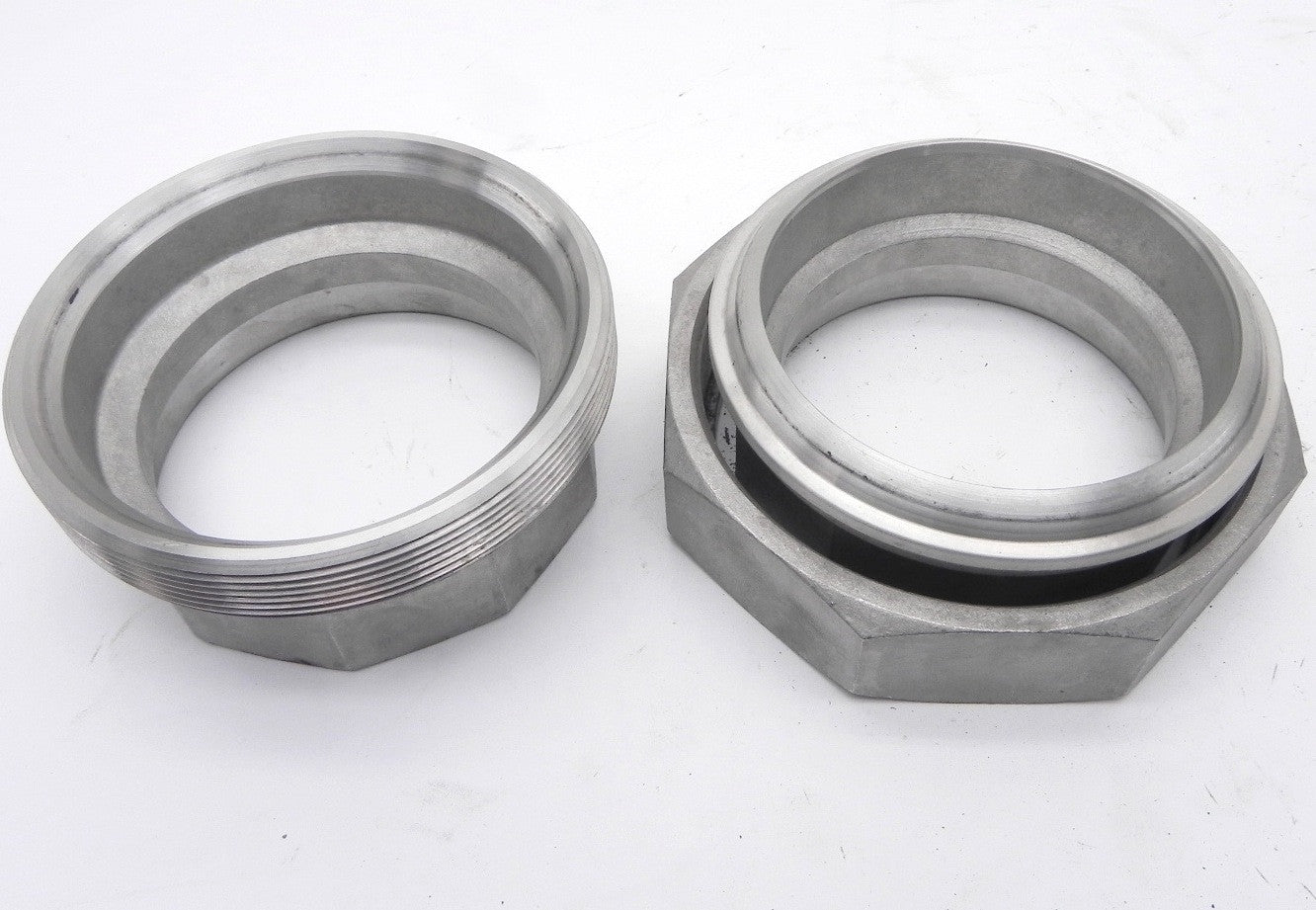 Stainless 316  Pipe Union Split Coupling  3" 150Psi Weld - Advance Operations
