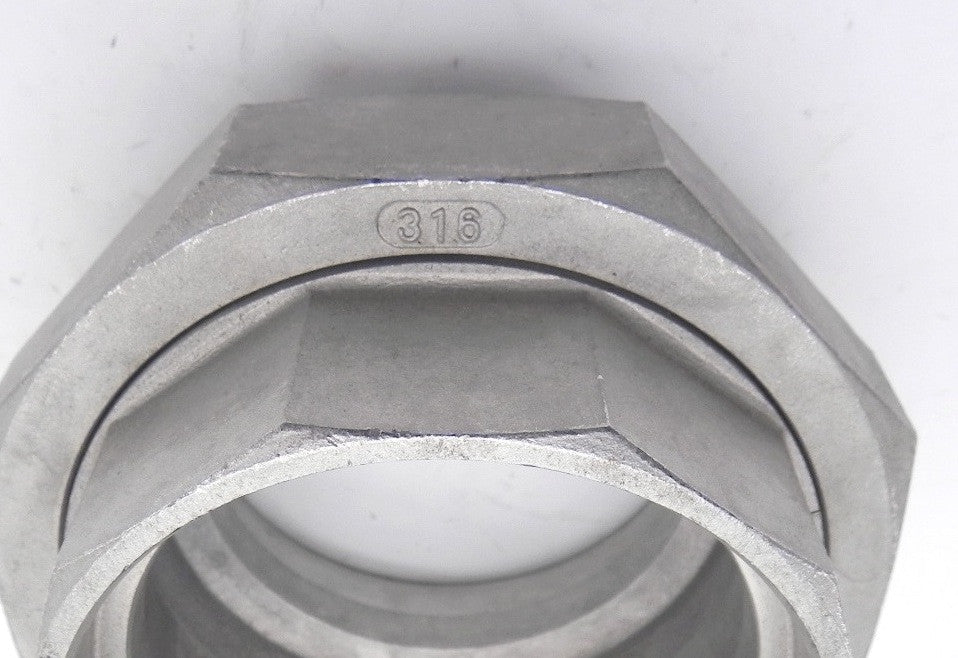 Stainless 316  Pipe Union Split Coupling  3" 150Psi Weld - Advance Operations