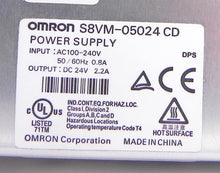 Load image into Gallery viewer, Omron Power Supply SV8M-05024 CD - Advance Operations
