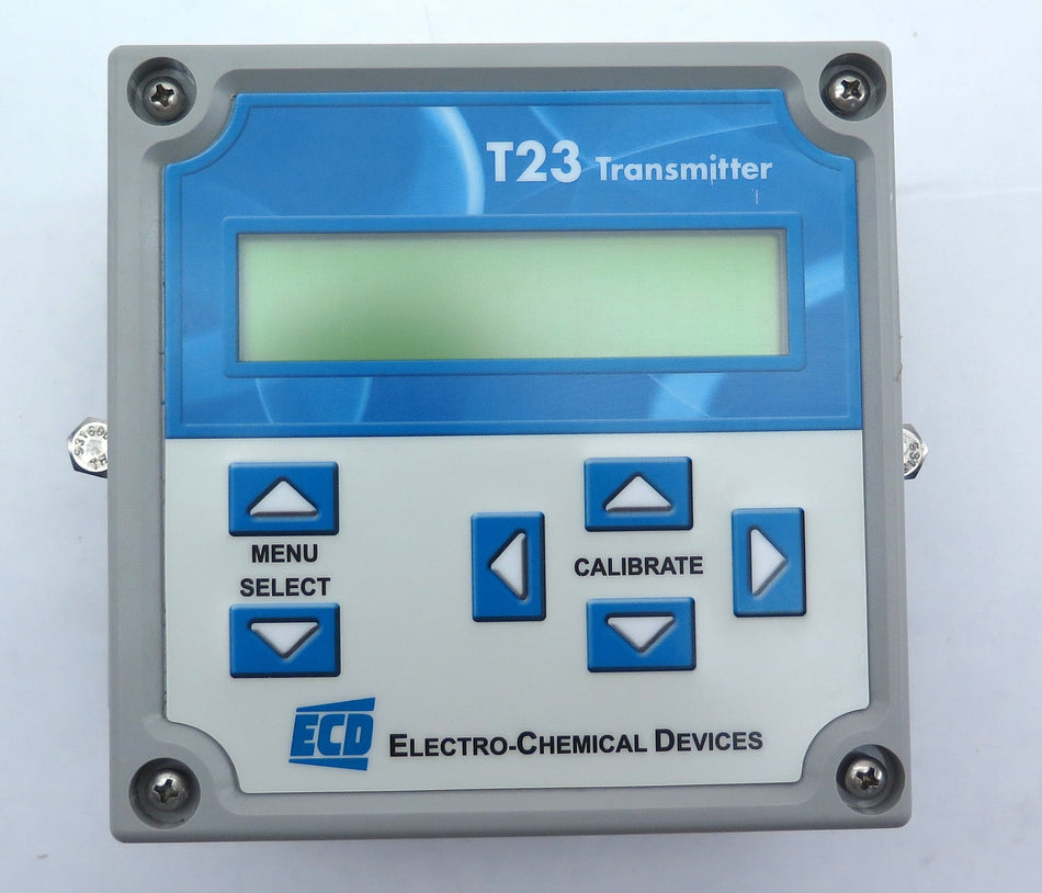 E.C.D. T23 Transmitter T23-PH/MA-TMP1-PM - Advance Operations