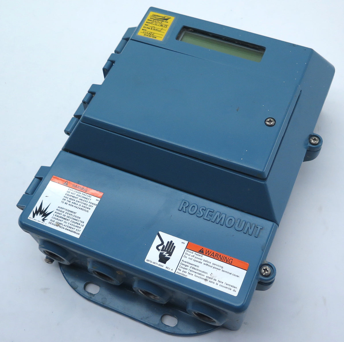 Rosemount 8712 Smart Hart Magnetic Flow Transmitter  8712ESR1A1N0AXM4B6 - Advance Operations