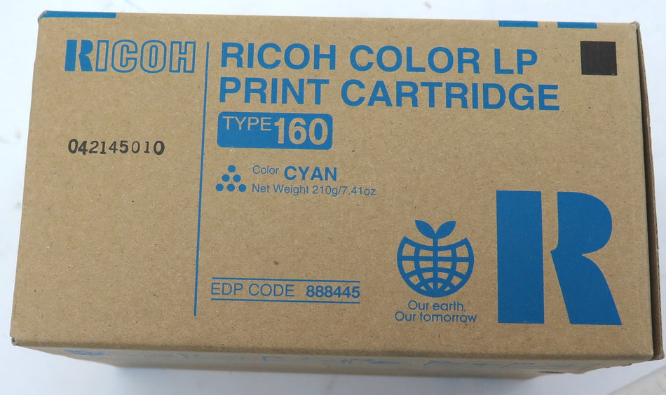 Ricoh Cyan Print Cartridge Type 160 888445 (2) - Advance Operations