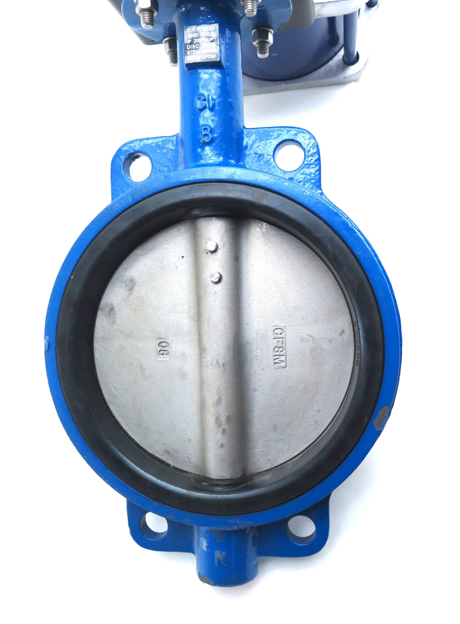 Jamesbury Actuator ST400B  W/ 8" Butterfly Valve - Advance Operations