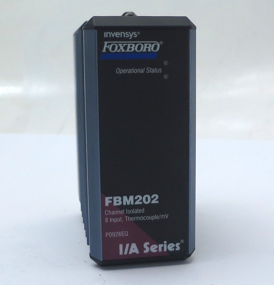 Foxboro Channel Isolated Thermocouple/mV FBM202 P0926EQ - Advance Operations