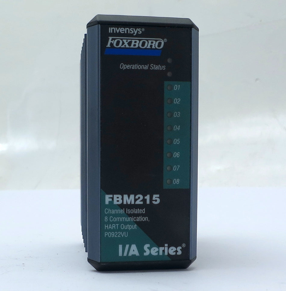 Foxboro 8 Communication Hart Output FBM215 P0922VU - Advance Operations