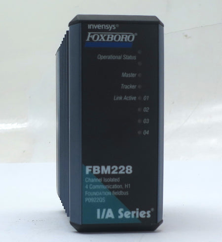 Foxboro 4 Communication H1 FBM228 P0922QS I/A Series Channel Isolated - Advance Operations
