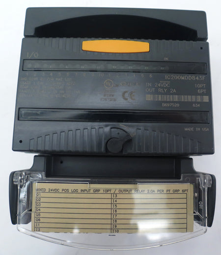 GE Fanuc Analog Input Module IC200MDD843F - Advance Operations