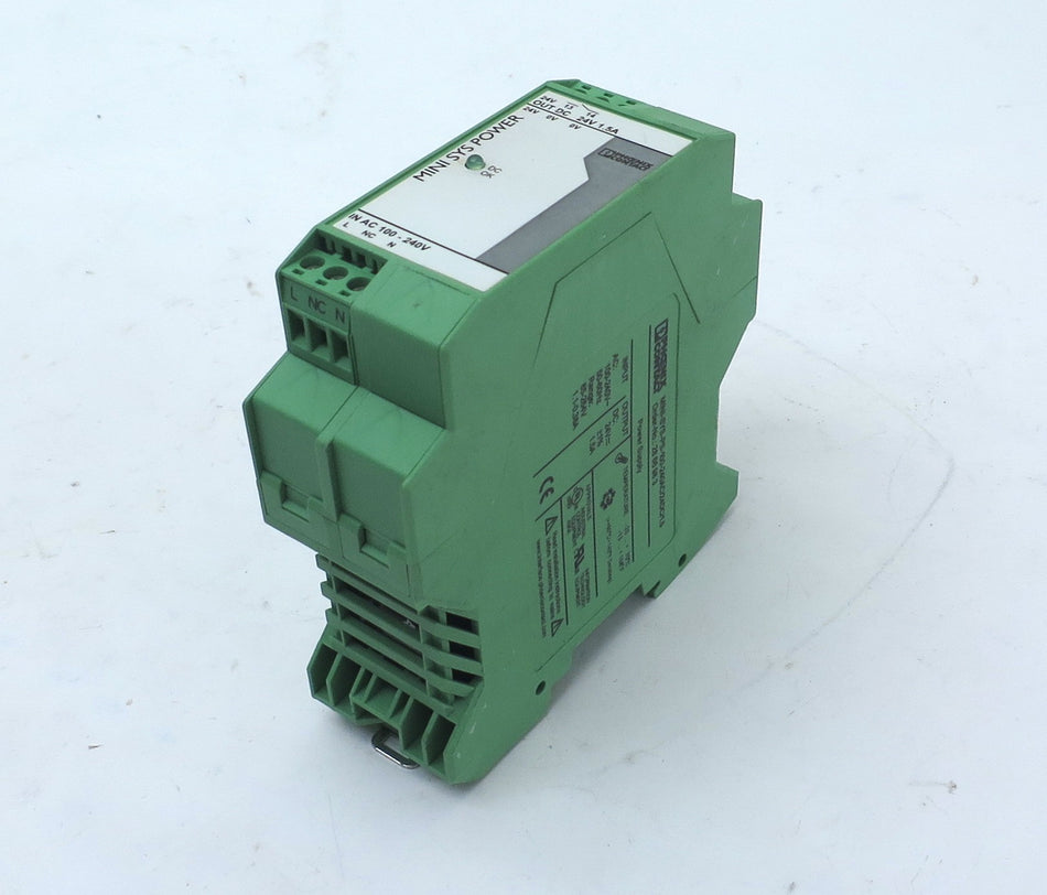 Phoenix Contact Power Supply MINI-SYS-PS-100-240AC - Advance Operations