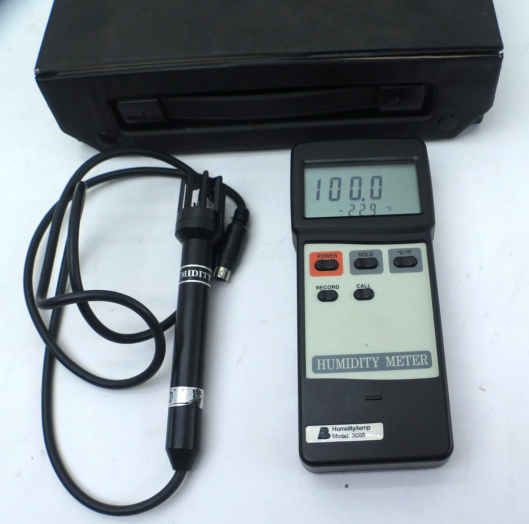 Brunelle Instruments Humidity Meter Tester 3005 - Advance Operations