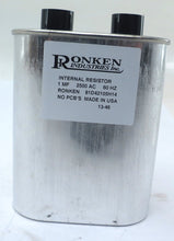 Load image into Gallery viewer, Ronken Capacitor 1 Mf  2500 AC 1346 With Internal Resistor 81D42105H14 - Advance Operations
