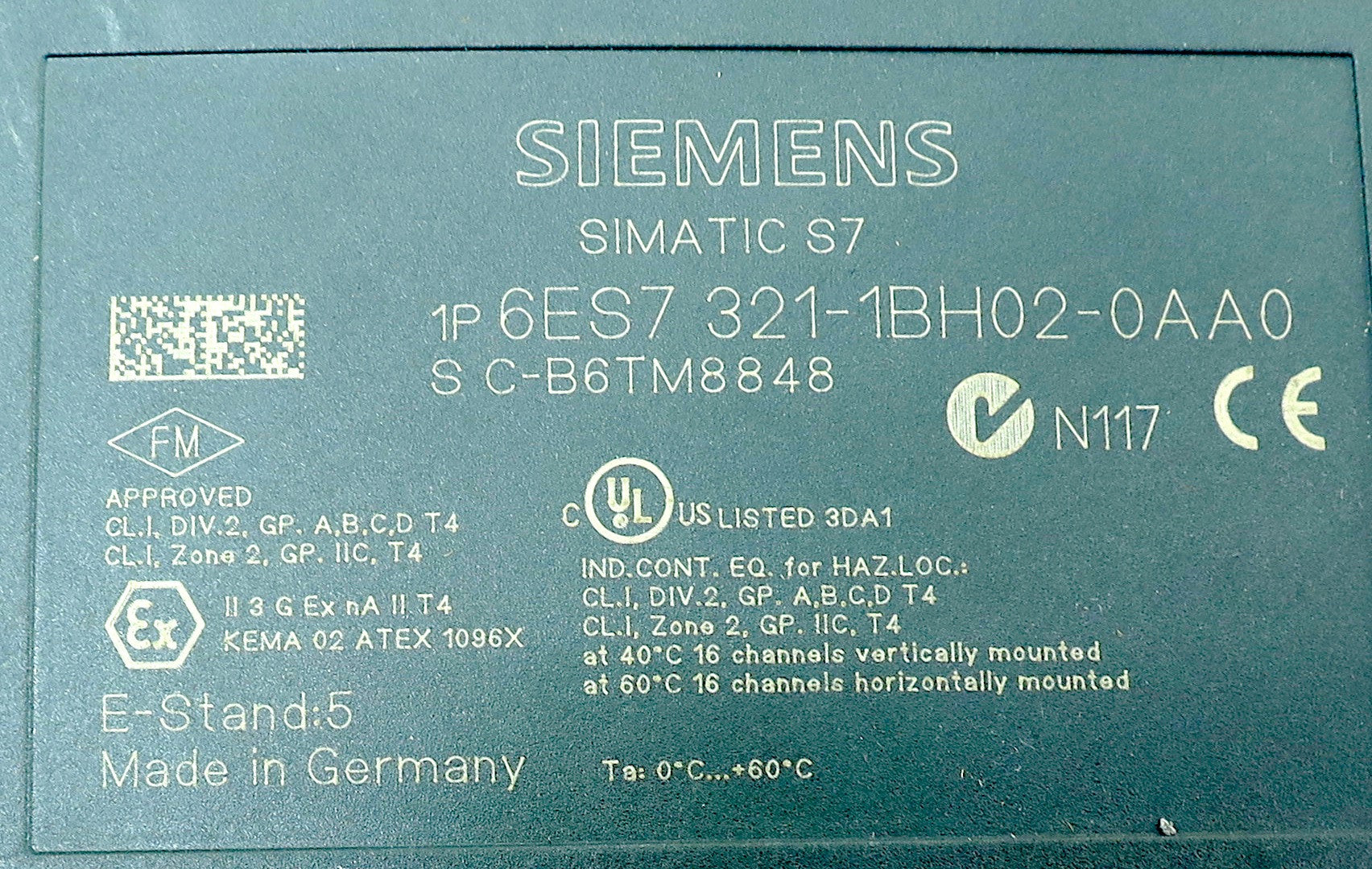 Siemens Input Module 6ES7 321-1BH02-0AA0 (3) - Advance Operations