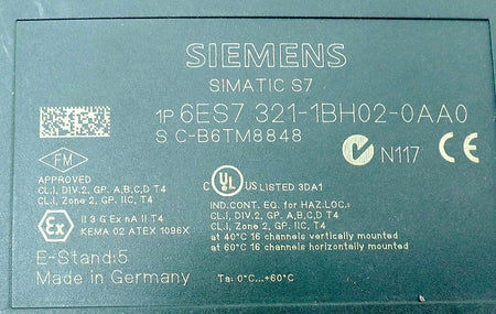 Siemens Input Module 6ES7 321-1BH02-0AA0 (3) - Advance Operations