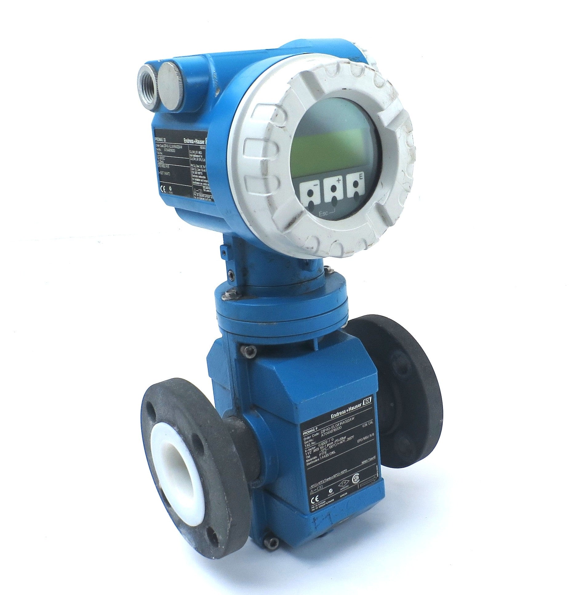 Endress+Hauser Flowmeter 23P40-EL0A1RA022AW 1-1/2" - Advance Operations
