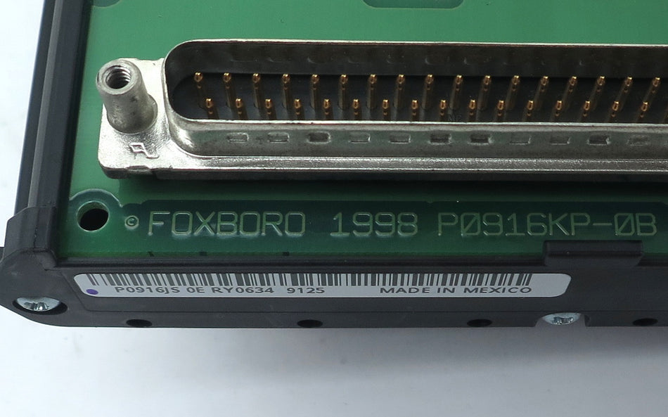 Foxboro Module P0916KP-0B P0916JS Base - Advance Operations