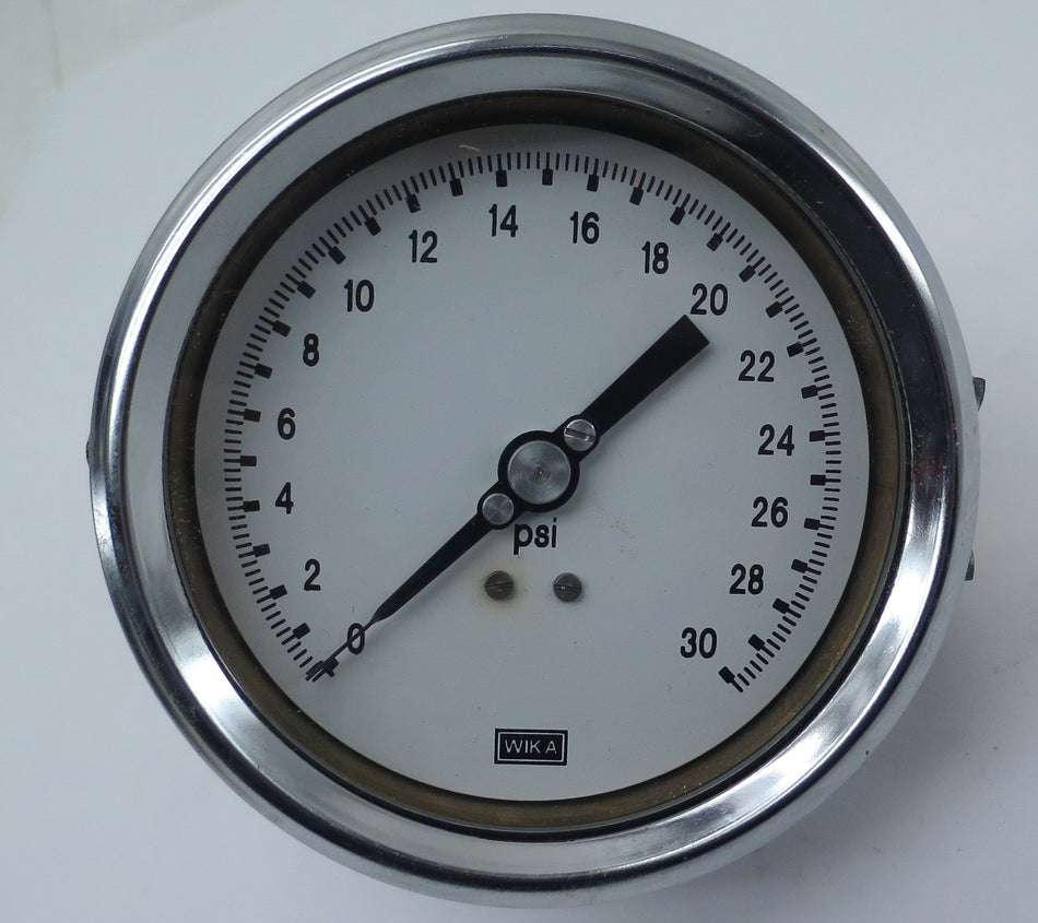 Wika Pressure Gauge 30 Psig 3-1/2" Dial - Advance Operations