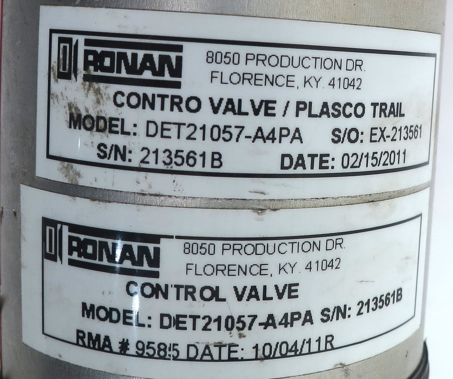 Ronan Density Detector DET21057-A4PA - Advance Operations