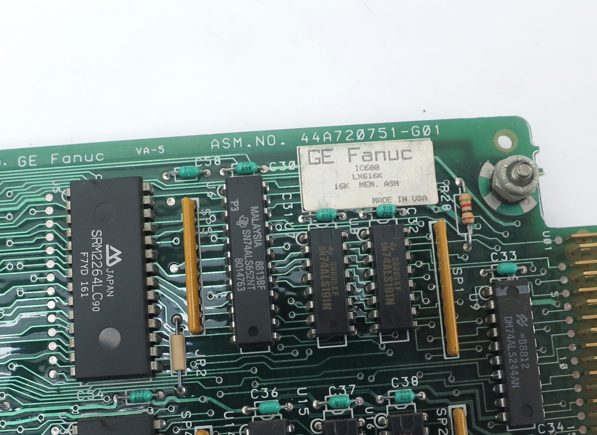 GE Fanuc Memory Board 44A720751-G01 - Advance Operations