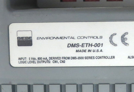 Siebe Robert Shaw Master Processor Ethernet DMS-ETH-001 - Advance Operations